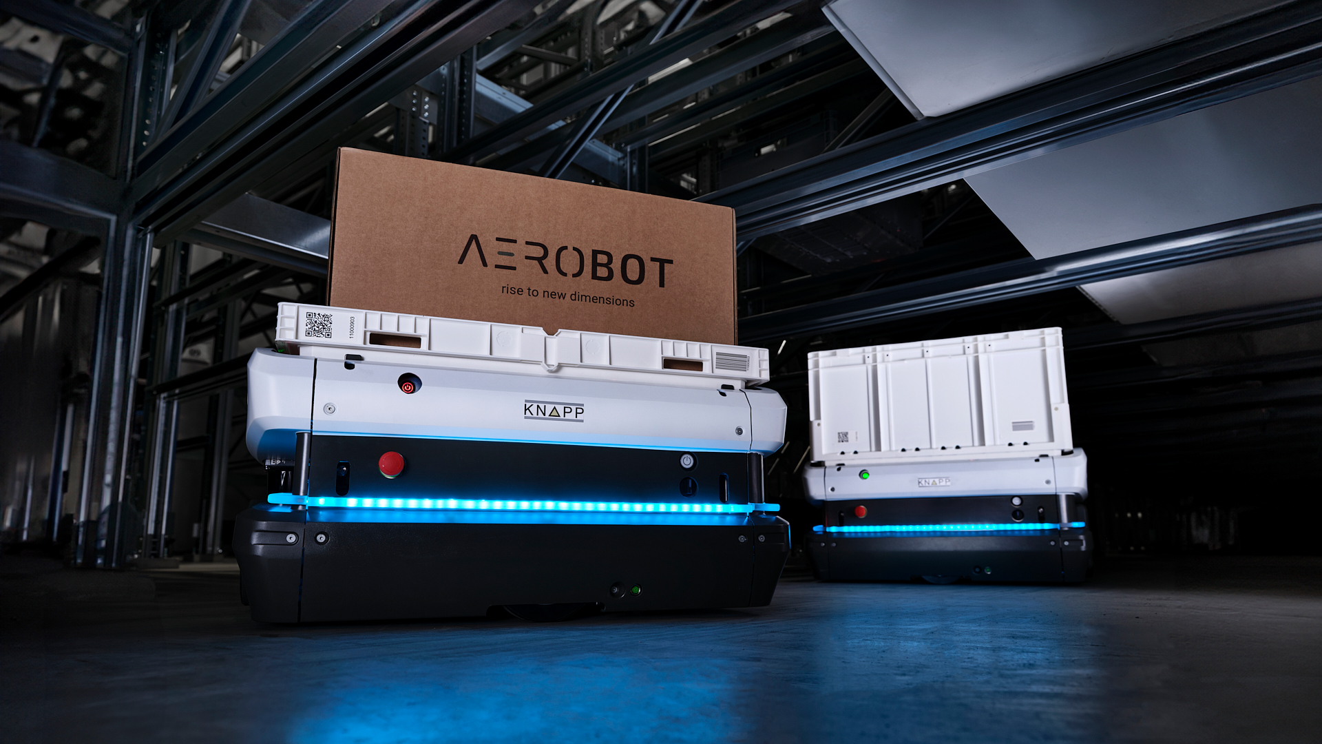 KNAPPの倉庫ロボット AeroBot